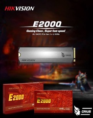 1TB SSD (เอสเอสดี) HIKVISION E2000 PCIe/NVMe M.2 2280 (มี 3 รุ่น HS-SSD-E2000 1024G) ประกัน5ปี