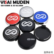 4PCS OD 65MM / ID 60.5MM Sport Rim Center Wheel Cap ENKEI Emblem Wheel Cover Cap Hubcaps