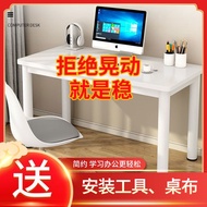 H-Y/ Table Rental House Rental Computer Desk Household Minimalist Household Dining Table White Table Desk Makeup Large S