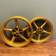 YAMAHA R15  R155 VVA V3 MT15 SPORT RIM FRONT REAR SPORTRIM  (F 3.5 / R 5.0 )RIMS R15 V3