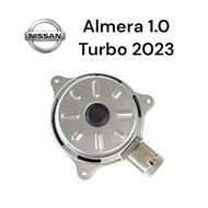 พัดลมเป่าแผง พัดลมหม้อน้ำ Nissan Almera 1.0 Turbo 2023 อัลเมร่า เทอร์โบ (Nidec) ไม่มีกล่อง