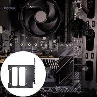 【3C】 Double Bay PCI Slot Drive Mounting Compatibles 2 5in 3 5in Hard Drive Enhances Stability