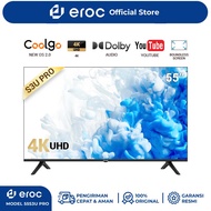 COOCAA 55 inch Smart TV - Digital TV - 4K - UHD - Dolby Audio - Youtube - WIFI - HDR10 (55S3U PRO)