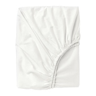 ULLVIDE 床包, 白色, 150x200 公分