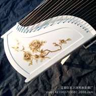 Yangzhou Guzheng Guzheng Guzheng Piano Putih Lacquer Murai Mendaki Plum Blossom Model Pengajaran Guz
