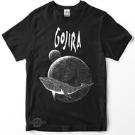 GOJIRA T-Shirt From Mars To Sirius Gojira Flying Whales Band T-Shirt