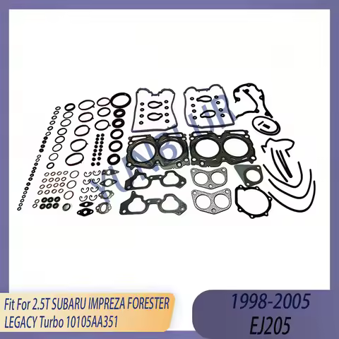 Engine Part Cylinder Head Full Gasket Set Fit 2.5 T Gas EJ205 98-05 H4 For SUBARU IMPREZA FORESTER L