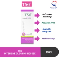 [NEW PACKAGING] TS6 Lady Health Cleasing Mousse pH 4.5 - 180g TS6 Feminine Wash