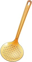 Tiger Crown 2162 Ladle, Orange, 3.9 x 12.2 inches (100 x 308 mm), Total C, Skimmer Perforated Polyet