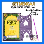 Iqra 1- 6 set lengkap - IQRA NAIM HITAM - Iqra 1 6-Iqra - Muqaddam - Quran - Iqra Digital - Iqra muk