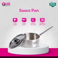 Qlio Saucepan (16 cm, 18 cm, 20 cm) Stainless Steel 304 / Stainless Steel Pan / 304 sus Pan