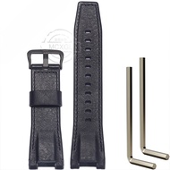 สายหนังเหมาะสำหรับ Casio G-Shock GST-S110/W100C/W110/S100G/S210B/S300/W300G/W300/S300G อะไหล่สำหรับผ