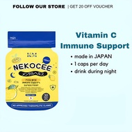 KM Kat Melendez Nekocee Vitamin C Rosy Glow,Immune Support , Stress Relief Made in Japan