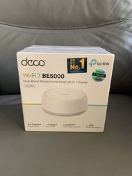 全新 Brand New TP-Link Deco BE25 (BE5000) Wi-Fi 7 Mesh System