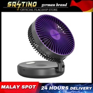 Rechargeable Fan Mini Fan Folding Intelligent Fan Desktop Fan (5000mAh) Aromatic Mini Fan USB Fan Mi