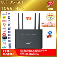 4G LTE CPE V12 router modem to unlock unlimited hotspots WIFI network