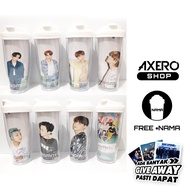 BTS Dynamite Tumbler KPOP bt21 ARMY Unofficial Drinking Bottle Merchandise/ type P