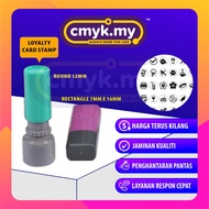 [HARGA CETAK] Loyalty Card Stamp / Cop / Chop / Preink Stamp