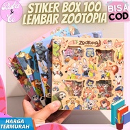 ZOOTOPIA STICKERS 100 SHEETS UNIQUE CUTE STICKERS 1 BOX 100 SHEETS UNIQUE CUTE ZOOTOPIA STICKERS CO 