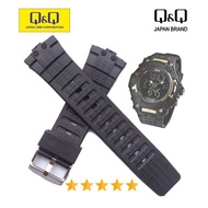 QnQ QQ QNQ GW-80 watch strap QnQ QQ QNQ GW 80 black