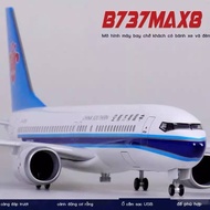 China Southern Airlines Boeing B737 model, 737AMX alloy, emulator, m decorations
