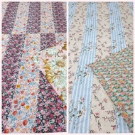 Patchwork Handcrafts Blanket 100% Cotton Queen Size/ Selimut Patchwork Saiz Queen