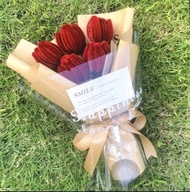 紅色鬱金香花束 扭扭花 母親節禮物 母親節花束 情人節禮物 情人節花束 畢業花束