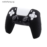 Nobleflying Anti-slip Silicone Cover Skin For Sony PlayStation DualSense 5 PS5 Controller Case SG