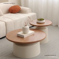 Hongyi Living Room Cream Coffee Table Apartment Horse B & B Style Round Iron Household New Tea Ni On