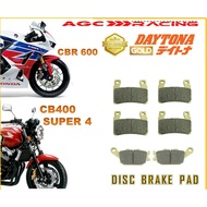 HONDA DISC BRAKE PADS CBR600 CB400SF GOLD QUALITY