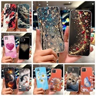 For Oppo F17 Pro Case CPH2119 New Luxury Painted Cover Soft Slim Phone Case For Oppo F17 OppoF17 CPH