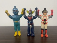 1.機器刑事KPOPY當時物Sofubi老膠項鏈吊墜 2.UFO機器人古連泰沙POPY當時物S