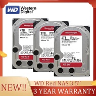 Wd Red Nas 2Tb 3.5 "Mb Sata 10/12tb16tb 6Tb Hdd 6Tb กิกะไบต์/วินาที4Tb 8Tb ฮาร์ดแคชภายใน64ไดรฟ์