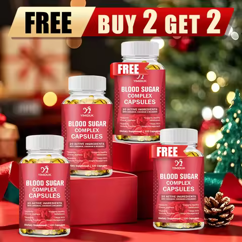 Blood Sugar Complex Supplements, with Cinnamon, Turmeric, Supports Healthy Blood Sugar Healthy Energ