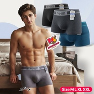 W467 (3-12 pcs) Vi-BB Adult Men's Boxer Briefs, Men's Underwear Size M - XXL