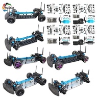 chulisia RC Borstelloze Auto 265mm Wielbasis Body Frame Chassis Kit voor HSP 94123 Model