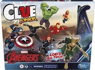 孩之寶 - 【Clue Junior: Marvel Avengers】 | 復仇者聯盟青少年遊戲 | 桌遊 | 經典神秘遊戲 | 適合 2-6 名玩家 |平行進口