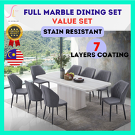 Marble Dining Table Set Meja Makan Murah Meja Makan Dining Chair Ikea Home Elegant Furniture