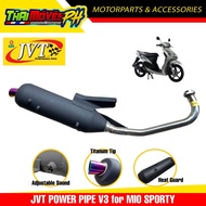 JVT POWER PIPE V3 for MIO SPORTY (Adjustable Sound)