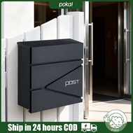 Modern Mail Box Peti Surat Mail Box Peti Surat Outdoor Outdoor Waterproof Letter Box Post Box Rain A