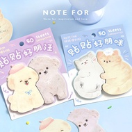 Ji Travel NOTE FOR Collage Sticky Notes Stickers Good Friends vol.2 Creative Small Animal Message St