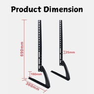 TV Stand Mount Heavy Duty Bracket Extendable 37-75 Inch TV Motion Full