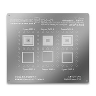 MECHANIC IC MOLD S24-47 0.12MM 三红Exynos CPU 1:Exynos8890B/Exynos5430B/Exynos7420B/Exynos8890A/Exynos