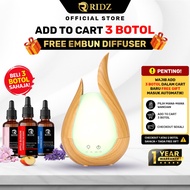 Ridz Pewangi Rumah Diffuser Oil 50ml | Beli 3 Free Embun Diffuser Light Wood | Wangian Tahan Lama Ar