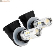 light Replacement 2x 10 LEDs 50W H27 DRL Bulb Lamp Super Bright 10 LED