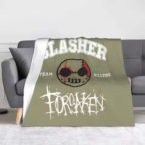 Forsaken Slasher Blanket Flannel Awesome Warm Throw Blanket for Bedding Lounge Decoration
