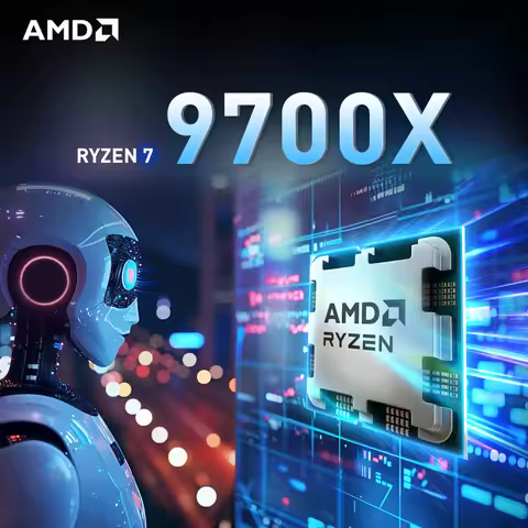 AMD Ryzen 7 9700X NEW 8-Core 16-Thread DDR5 Socket AM5 3.8GHz L3=32M 4NM Processor 65W R7 9700X but 