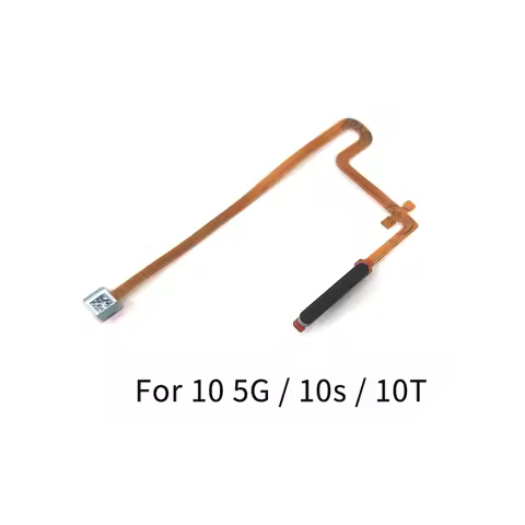 For Realme 10 10Pro 10s 10T Power Button Fingerprint Sensor Flex Cable Repair Parts