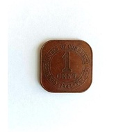 Malaysia Old Coins Collection - Commissioners Of Currency Malaya 1 CENT 1941 - George VI King Empero