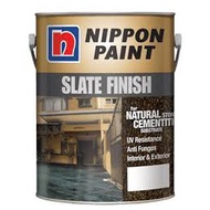 5L NIPPON Paint Slate Finish for Pebble Wash Sand Stone Garden